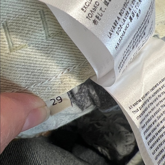 NWT Stella McCartney Lightly Distressed Skinny Jeans Size 29 - Picture 11 of 11